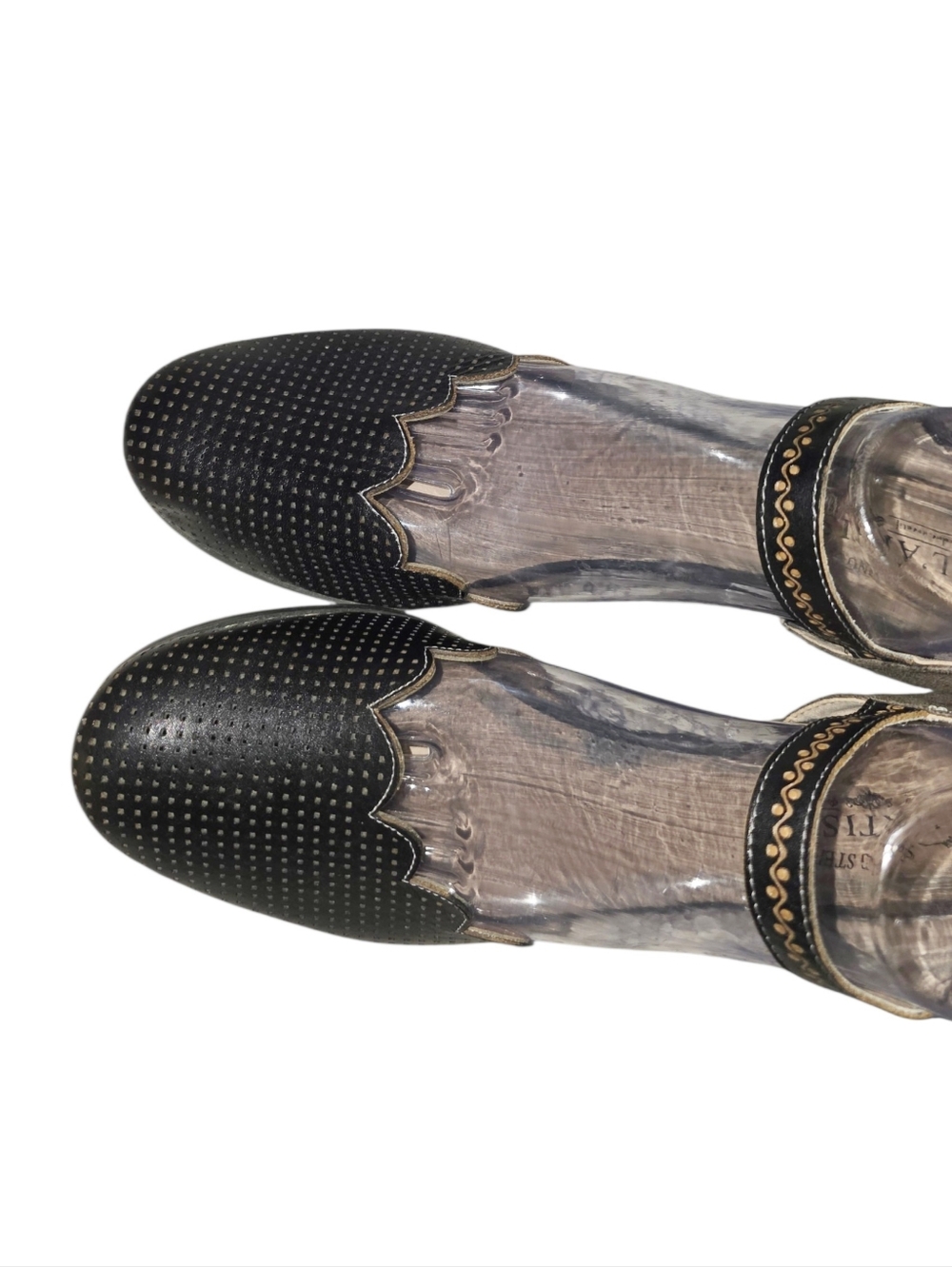 NEW! L'Artiste by Spring Step Leather Heeled Mary Janes - Parchelle - Picture 8 of 11